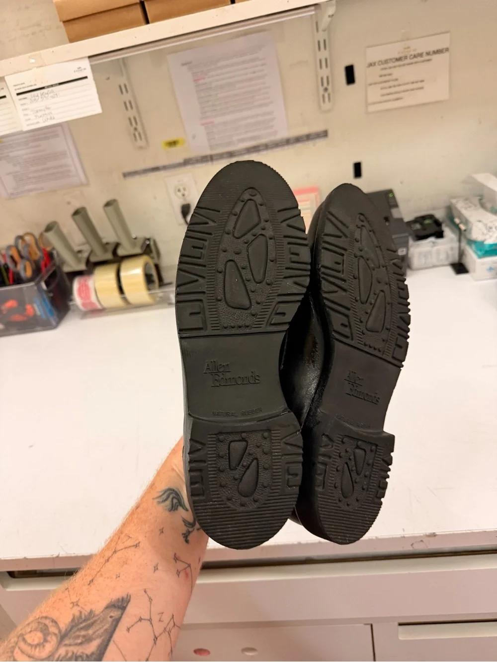 Allen Edmonds Black Leather Penny Loafers